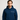Moisture-wicking hoodie in navy blue, designed for comfort during workouts and casual wear with Hopscotchfit branding.