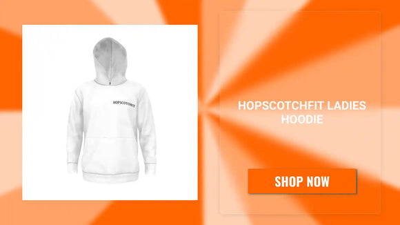 Hopscotchfit Ladies Hoodie by@Outfy