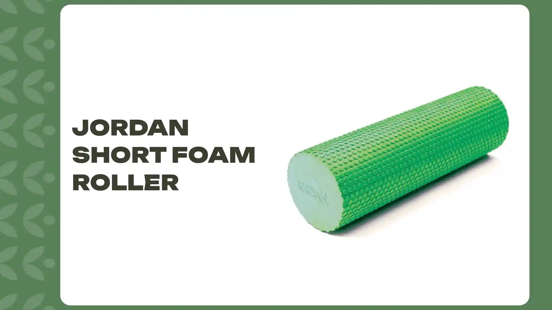 Jordan Short Foam Roller by@Outfy