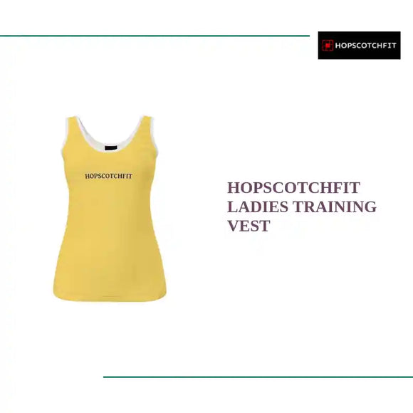 Hopscotchfit Ladies Training Vest by@Outfy