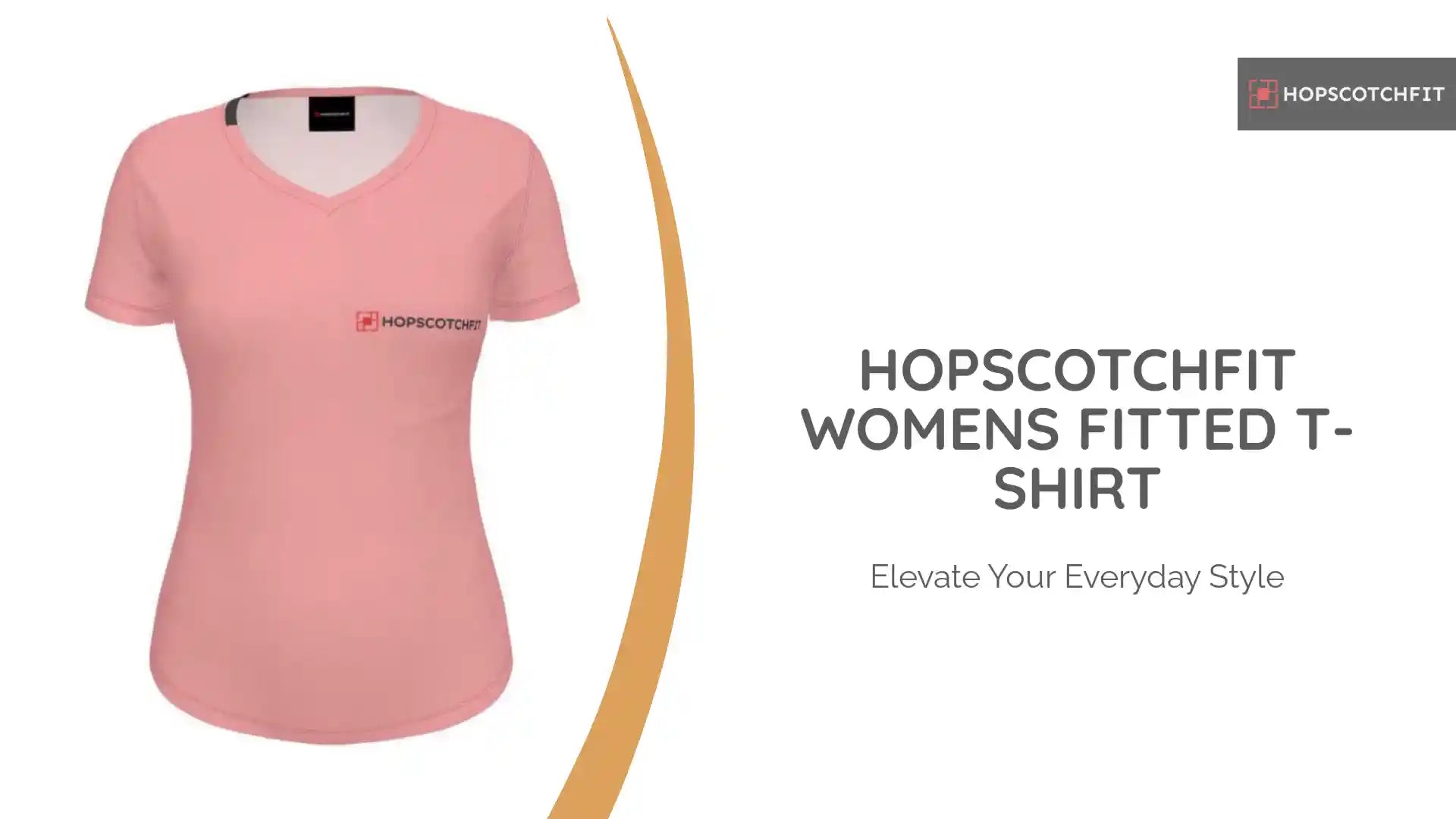 Hopscotchfit Womens Fitted T-Shirt by@Outfy