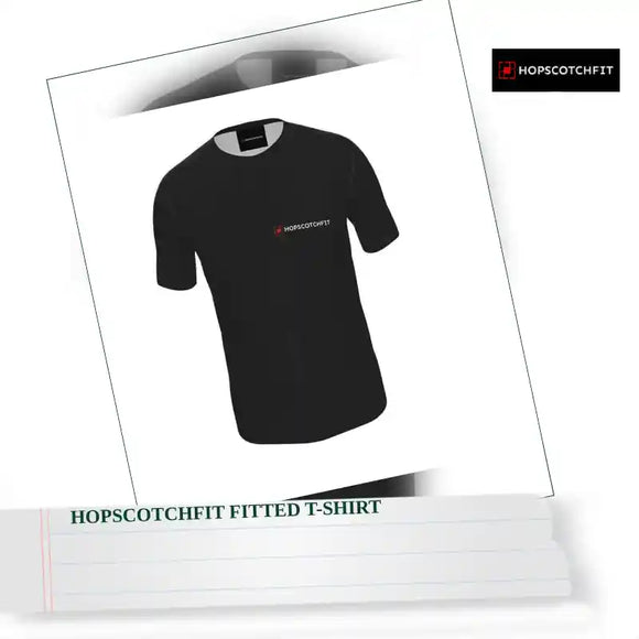 Hopscotchfit Fitted T-Shirt by@Outfy