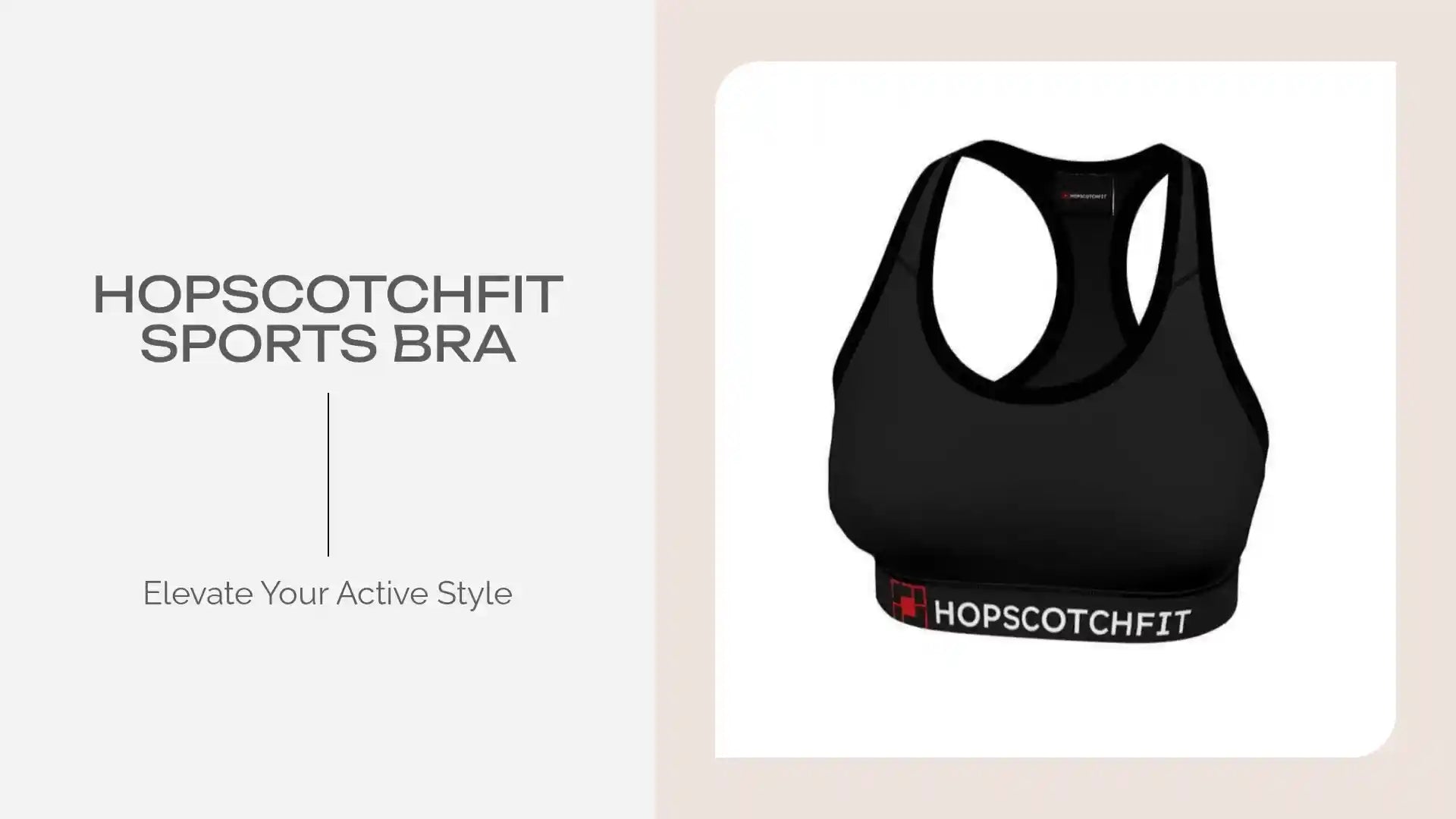 Hopscotchfit Sports Bra by@Outfy