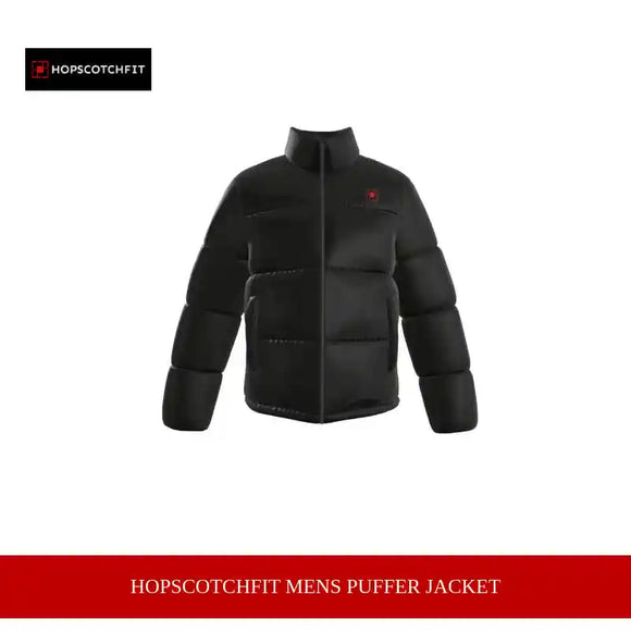 Hopscotchfit Mens Puffer Jacket by@Outfy