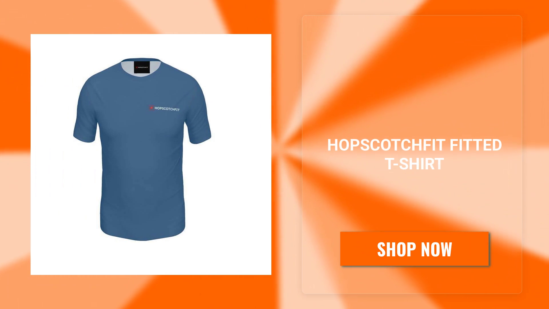 Hopscotchfit Fitted T-Shirt by@Outfy