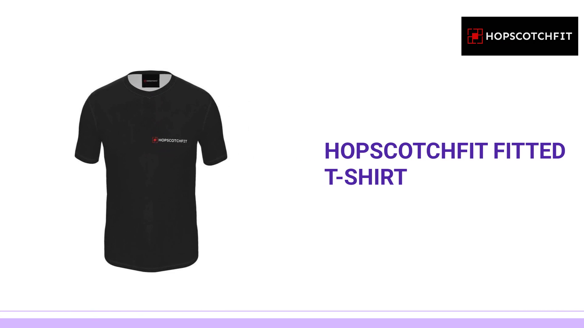 Hopscotchfit Fitted T-Shirt by@Outfy