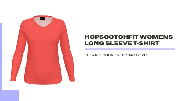 Hopscotchfit Womens Long Sleeve T-Shirt by@Outfy