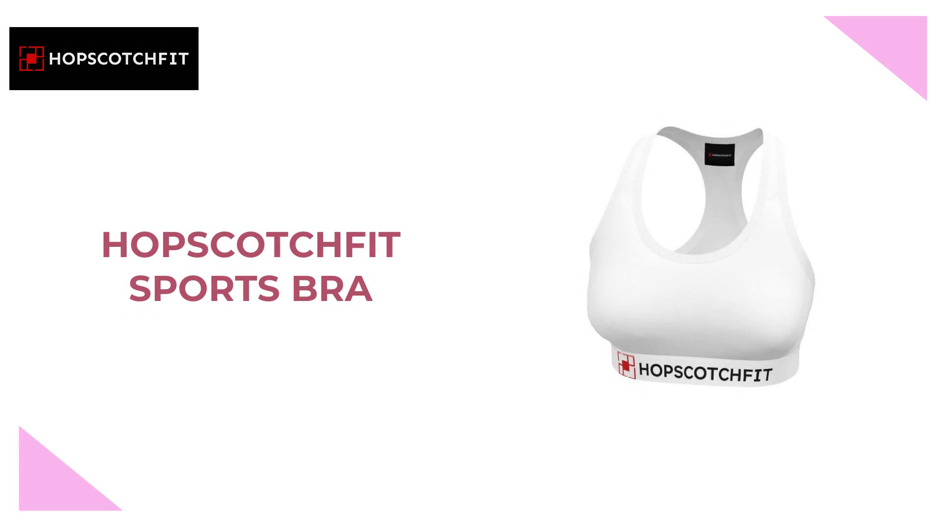 Hopscotchfit Sports Bra by@Outfy