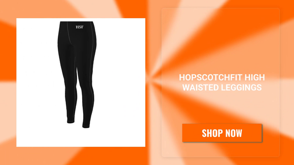 Hopscotchfit High Waisted Leggings by@Outfy