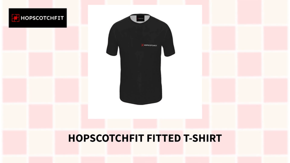 Hopscotchfit Fitted T-Shirt by@Outfy