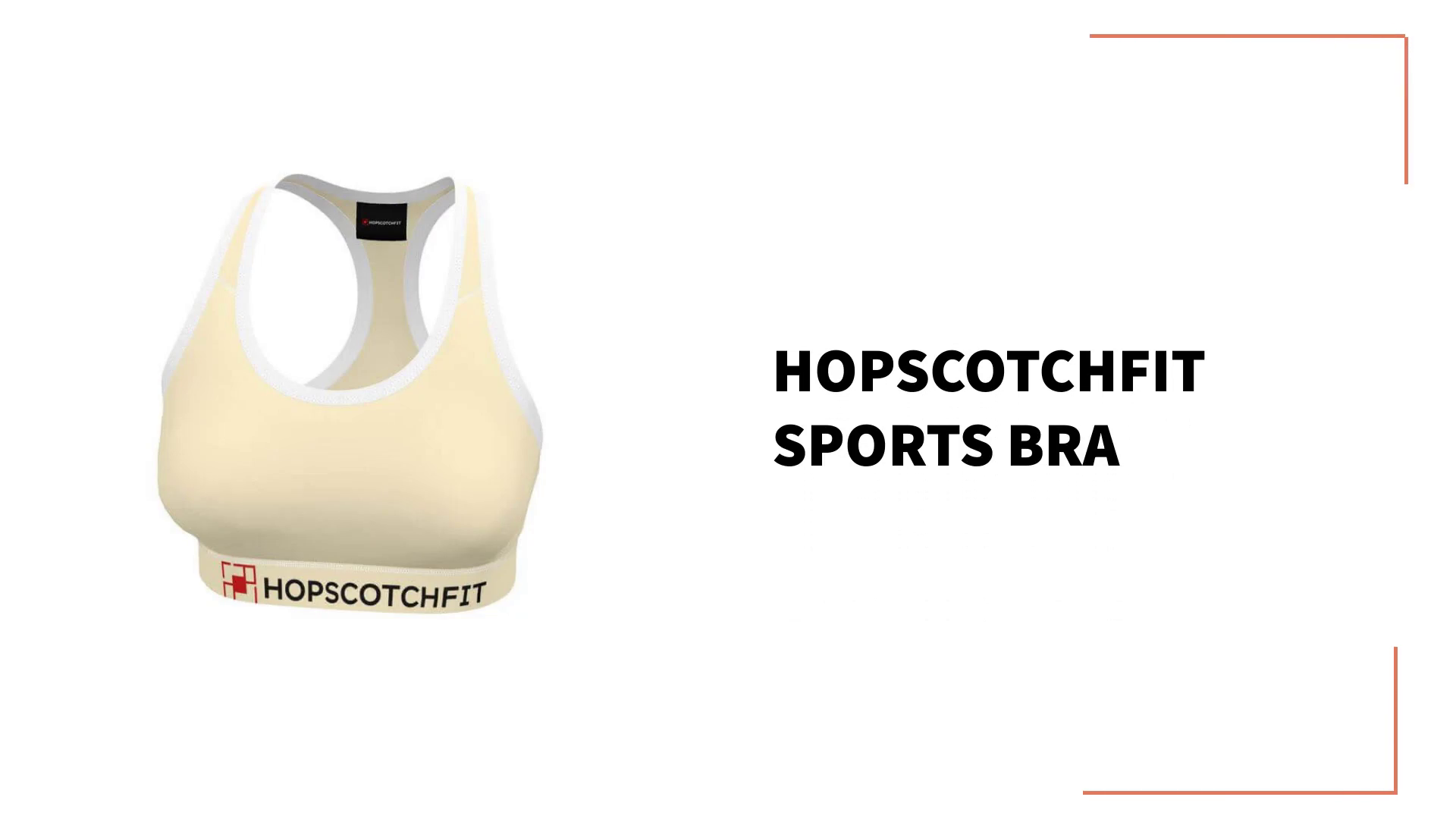 Hopscotchfit Sports Bra by@Outfy